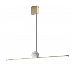 PAKABINAMAS LED ŠVIESTUVAS REGOLO L122 24W AUKSO SPALVOS kaina