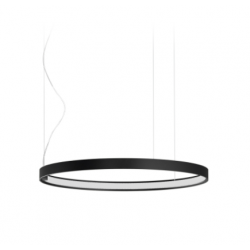 Pakabinamas LED šviestuvas Zero Round D50 JUODAS