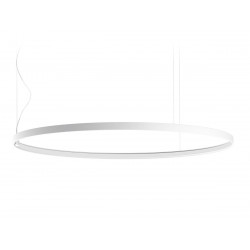 Pakabinamas LED šviestuvas Zero Round D100 BALTAS