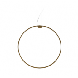Pakabinamas LED šviestuvas Zero Round Vertical D50 BRONZOS SPALVOS