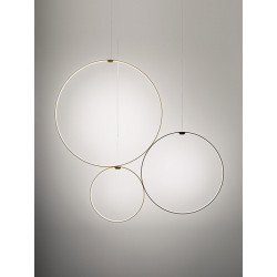 Pakabinamas LED šviestuvas Zero Round Vertical D75 BALTAS atsiliepimai