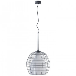 Pakabinamas šviestuvas Diesel Cage Small BALTAS | JUODAS