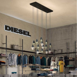 Pakabinamas šviestuvas Diesel Gask transparent internetu
