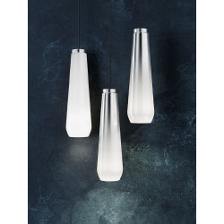Pakabinamas šviestuvas Diesel Glass Drop BALTAS pigiau