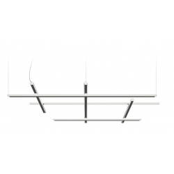 Pakabinamas LED šviestuvas Hilow BALTAS Soft Emission DALI/Push DIM