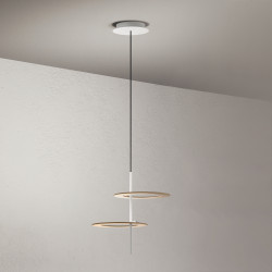 Pakabinamas LED šviestuvas Hula Hoop S2 (2 spalvos) kaina