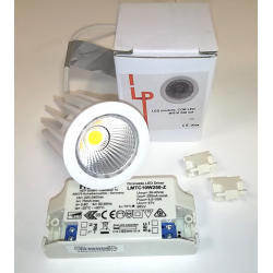 LED MODULIS COB MR16 10W DIMERIUOJAMAS WHITE pigiau