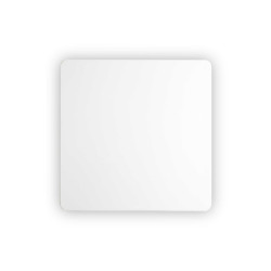 Sieninis šviestuvas COVER SQUARE M BALTAS