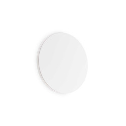Sieninis šviestuvas COVER Round S BALTAS
