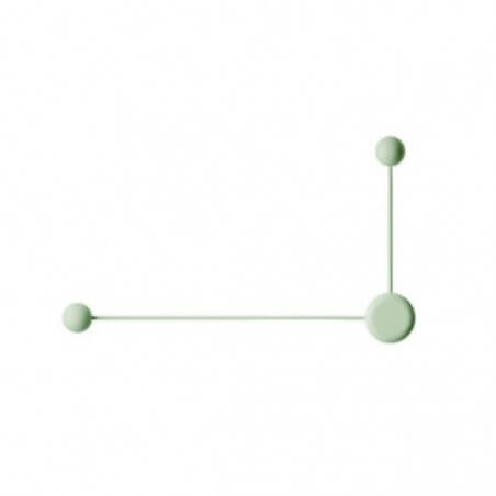 Šviestuvas sieninis LED Vibia Pin Green 169462/10