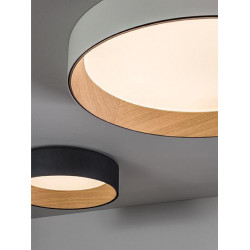 Lubinis LED šviestuvas Duo D47,5 graphite dimeriuojamas kaina