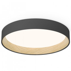 Lubinis LED šviestuvas Duo D78,5 graphite dimeriuojamas