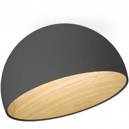 Šviestuvas lubinis Vibia LED Dua D70 graphite dimeriuojamas 488018/1A