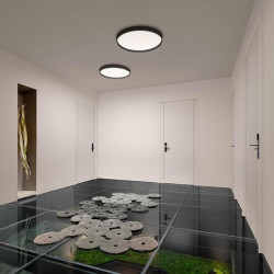 Lubinis LED šviestuvas Up D50 graphite dimeriuojamas pigiau