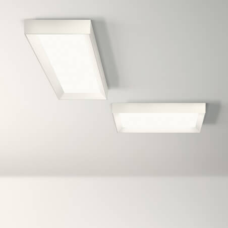Šviestuvas lubinis Vibia Up rectangular white dimeriuojamas 445293/1A