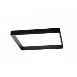 Lubinis LED šviestuvas Up square graphite (white) dimeriuojamas