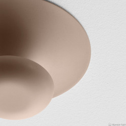 Lubinis/sieninis LED šviestuvas Funnel D50 BALTAS pigiau