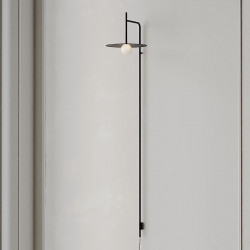 Įleidžiamas sieninis LED šviestuvas Tempo Graphite D25 dimeriuojamas kaina