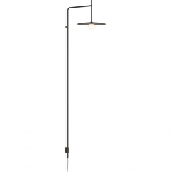 Įleidžiamas sieninis LED šviestuvas Tempo Graphite D25 dimeriuojamas
