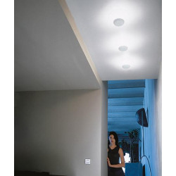 Lubinis/sieninis LED šviestuvas Funnel D35 BALTAS atsiliepimai