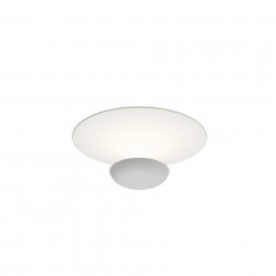 Lubinis/sieninis LED šviestuvas Funnel D35 BALTAS