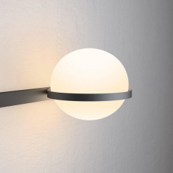 Sieninis LED šviestuvas Palma 3702 Graphite pigiau