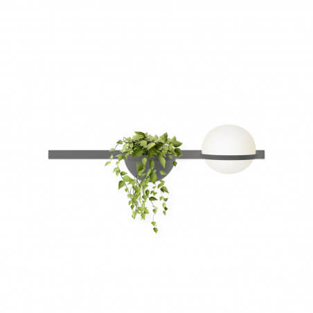 Šviestuvas sieninis LED Vibia Palma 3702 Graphite 370218/1B