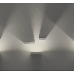 Sieninis LED šviestuvas Set 3 BALTAS kaina