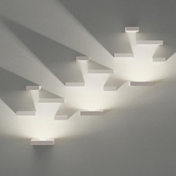 Sieninis LED šviestuvas Set 3 BALTAS atsiliepimai