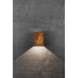 SIENINIS LED ŠVIESTUVAS FOLD CORTEN 10 skubiai