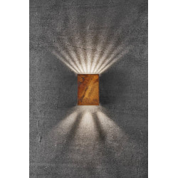 SIENINIS LED ŠVIESTUVAS FOLD CORTEN 10 internetu
