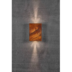 SIENINIS LED ŠVIESTUVAS FOLD CORTEN 15 pigiau