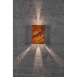 SIENINIS LED ŠVIESTUVAS FOLD CORTEN 15 pristatymas