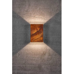 SIENINIS LED ŠVIESTUVAS FOLD CORTEN 15 internetu