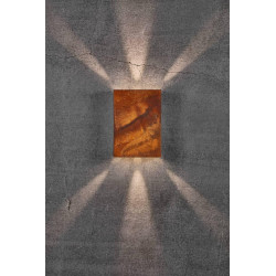 SIENINIS LED ŠVIESTUVAS FOLD CORTEN 15 kaina