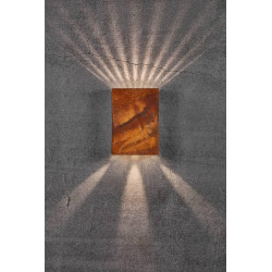 SIENINIS LED ŠVIESTUVAS FOLD CORTEN 15 atsiliepimai