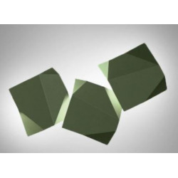 Sieninis LED šviestuvas Origami 3 terra dark IP65 kaina