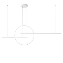 Pakabinamas LED šviestuvas Giotto 66W 4000K baltas