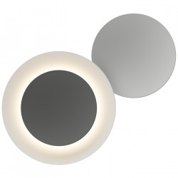 Sieninis LED šviestuvas Puck wall art D60 RUDAS dimeriuojamas pristatymas