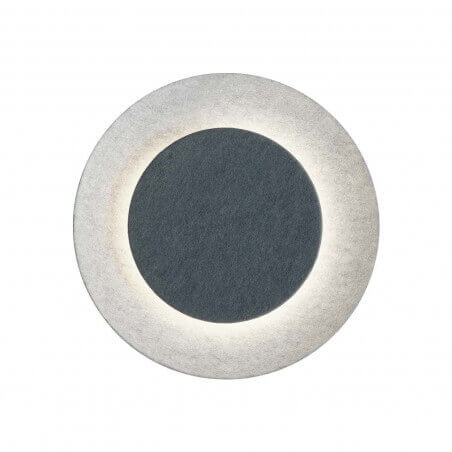 Šviestuvas sieninis LED Vibia Puck wall art D60 dark grey felt 547671/13