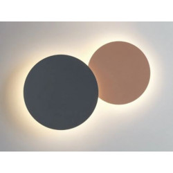 Sieninis LED šviestuvas Puck wall art 2 PILKAS dimeriuojamas pigiau