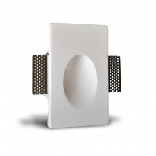 PRIGLAISTOMAS ĮLEIDŽIAMAS LED šviestuvas OVAL 1W