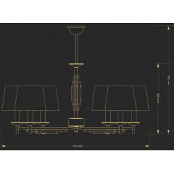 Pakabinamas šviestuvas Fellino 6 (įvairios spalvos) kaina