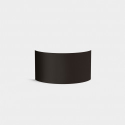 Gaubtas šviestuvui Semi Drum 320 Black kaina