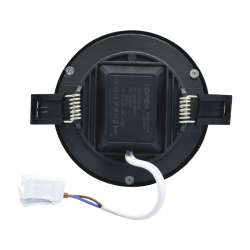 LED panelė SPLIT 8W 3000K IP44 black pristatymas