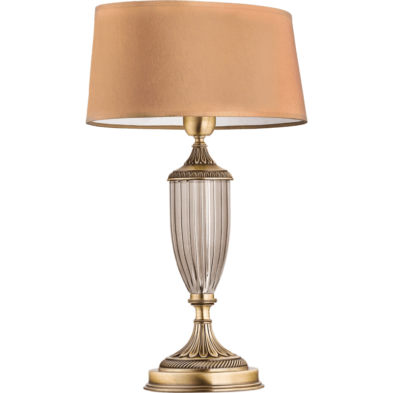 Šviestuvas stalinis Kutek Monza brass (įvairios spalvos) MON-LG-1(P/A)