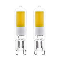 LEMPUTĖ LED 2W G9 3000K. 2 vnt.