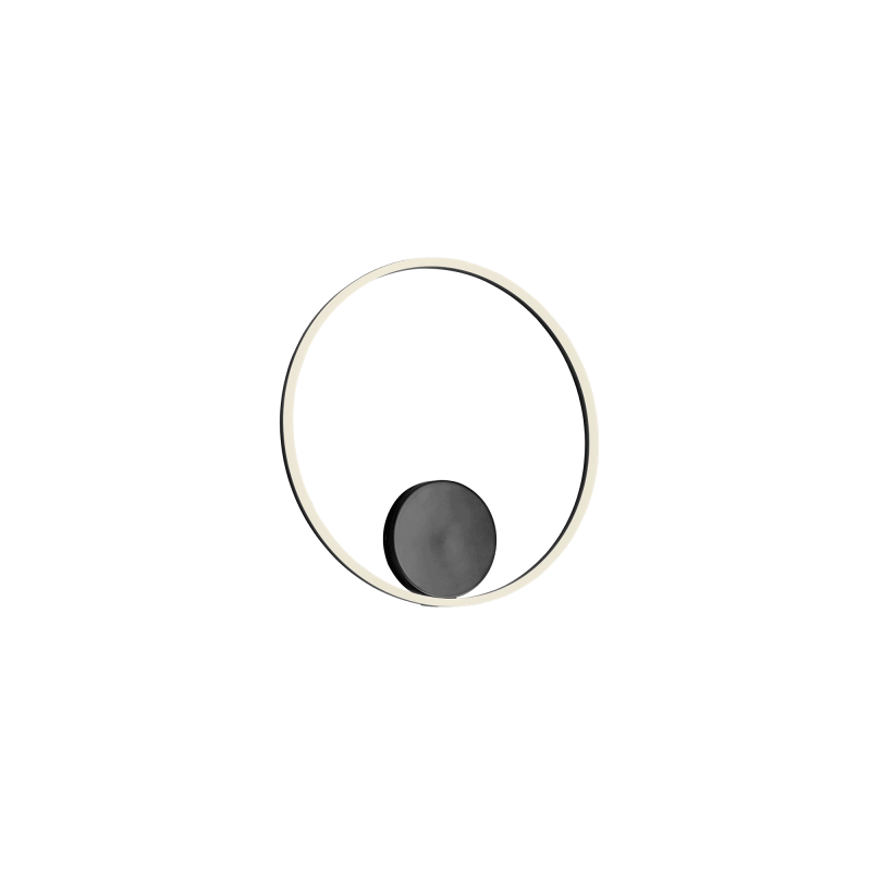 Šviestuvas sieninis - lubinis Redo Orbit black 01-1944