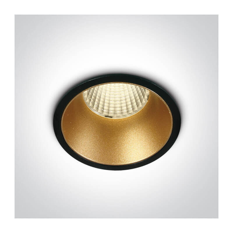 Šviestuvas LED įleidžiamas SPOTS FIXED 10112K/B/W 12W 3000K JUODAS | ŽALVARIO SPALVOS