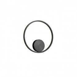 Sieninis - lubinis led DIMERIUOJAMAS šviestuvas Orbit D40 JUODAS CCT indirect TRIAC kaina